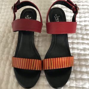 Icon “Girl with Red Beret” Crystal-473 Wedge